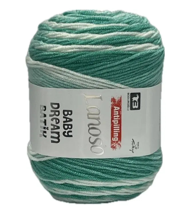 Lanoso Baby Dream Antipilling Batik 752 Batik Bebek Örgü İpi 100 g