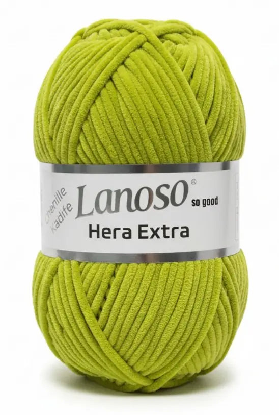 Lanoso Hera Extra 911 Fıstık Kadife Örgü İpi 100 g