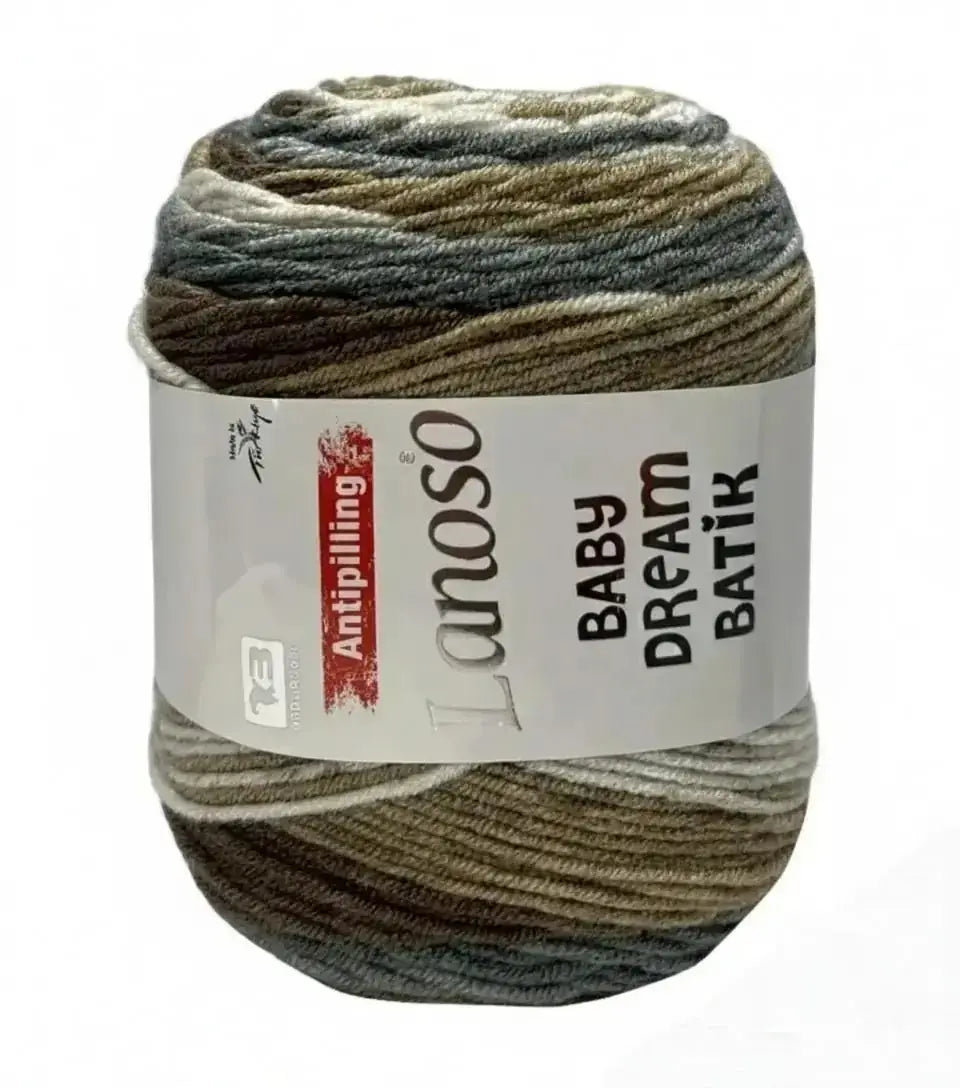 Lanoso Baby Dream Antipilling Batik 759 Batik Bebek Örgü İpi 100 g