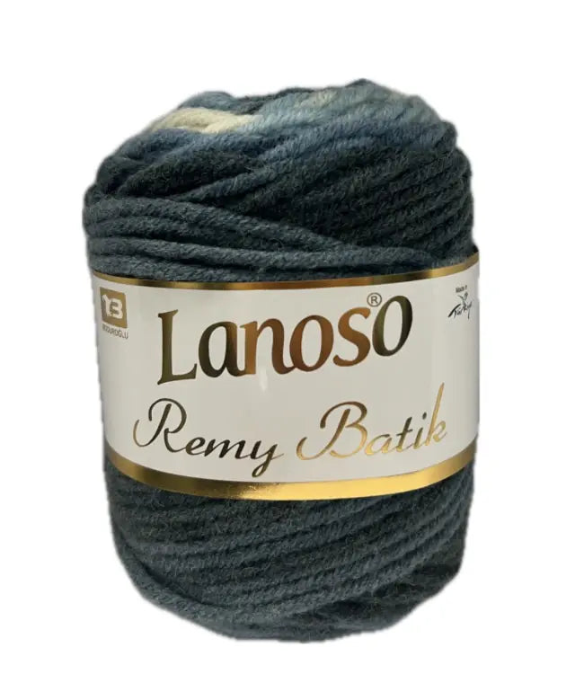 Lanoso Remy Batik 811 Batik Yün Karışımlı Örgü İpi 100 g
