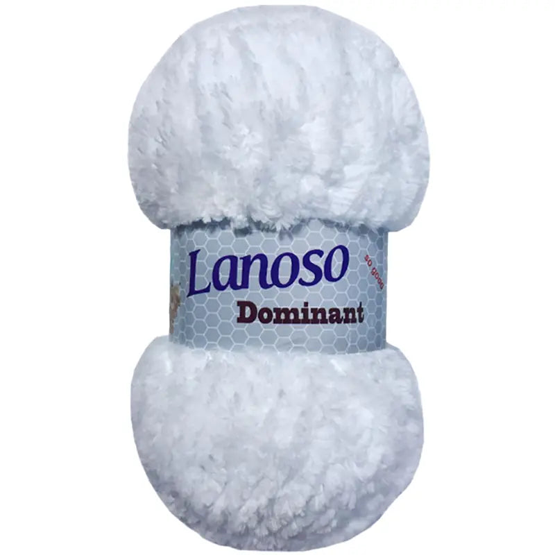 Lanoso Dominant 955 Beyaz 100 g 75 m örgü ipliği