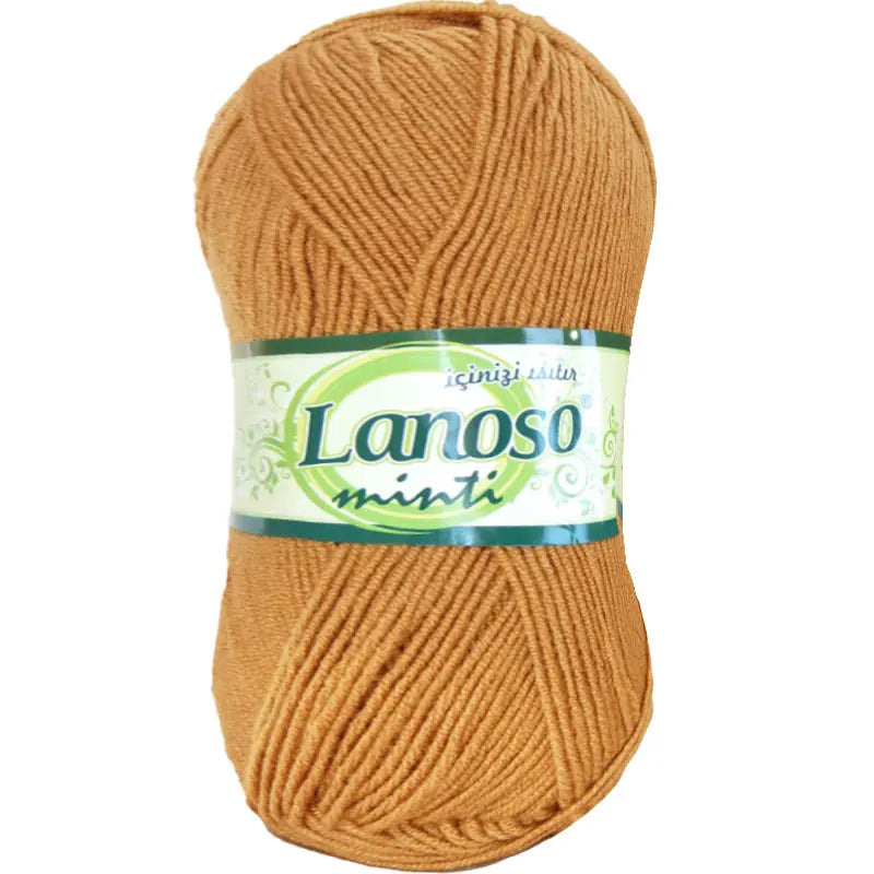 Lanoso Minti 907 Camel Akrilik Örgü İpi 100 g