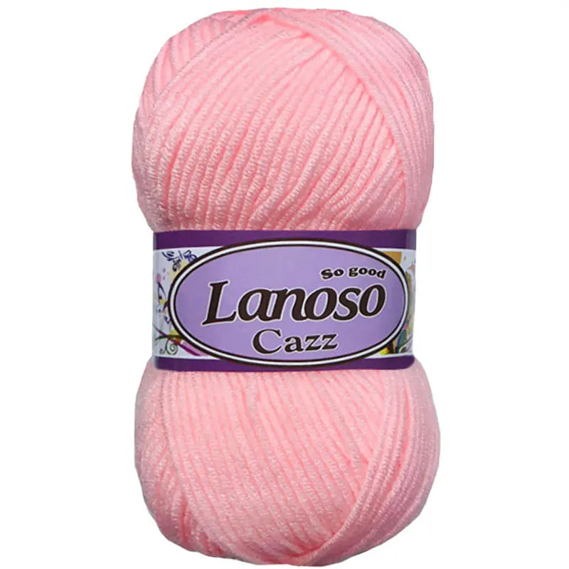 Lanoso Cazz 932 Pembe Akrilik Örgü İpi 100 g