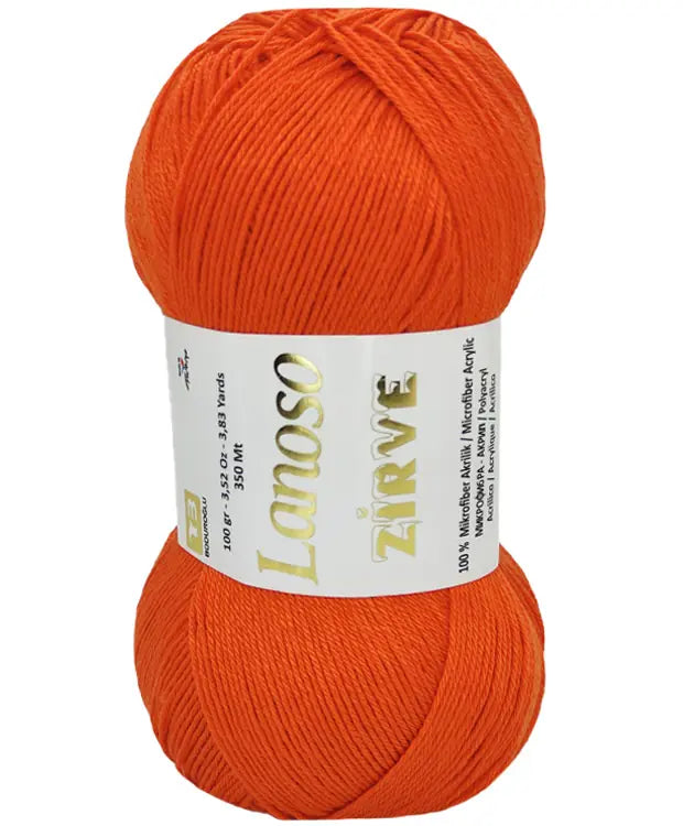Lanoso Zirve 906 Mikrofiber Akrilik Örgü İpi 100 g