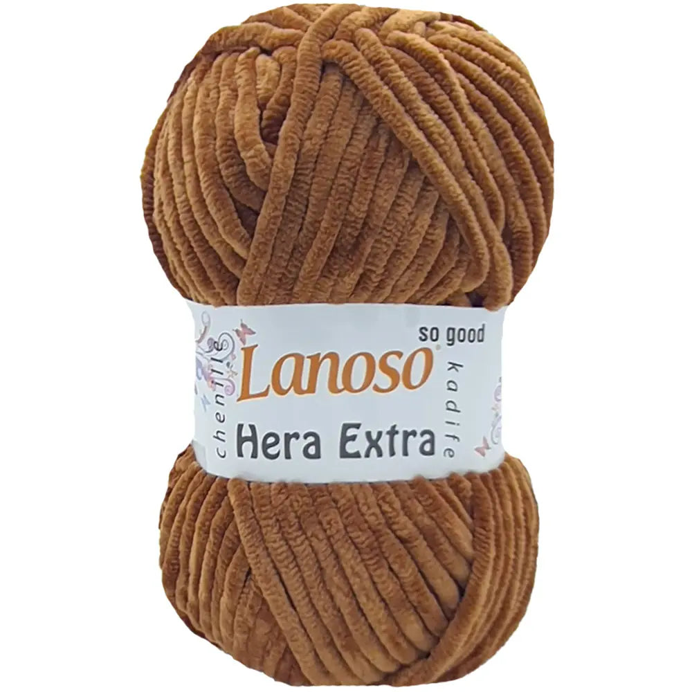 Lanoso Hera Extra 907 Vizon Kadife Örgü İpi 100 g