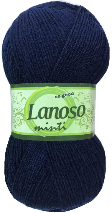 Lanoso Minti 958 Lacivert Akrilik Örgü İpi 100 g