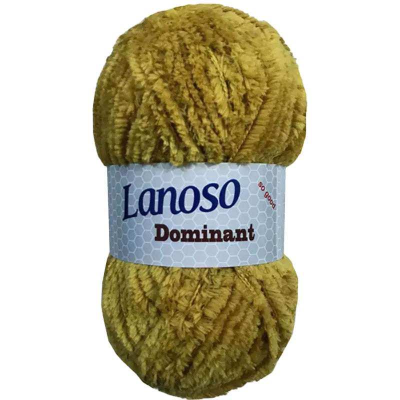Lanoso Dominant 906 Hardal 100 g 75 m örgü ipliği