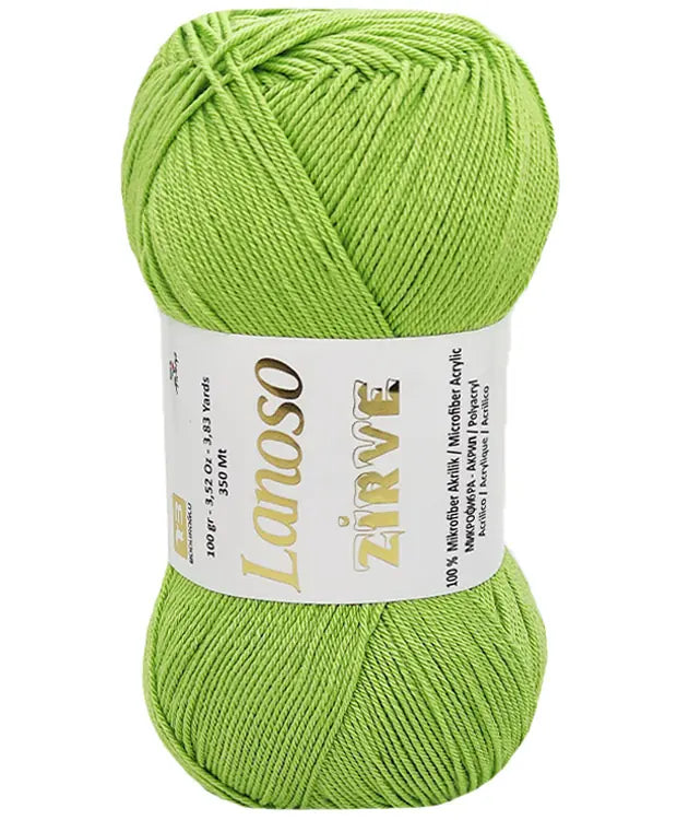 Lanoso Zirve 911 Mikrofiber Akrilik Örgü İpi 100 g