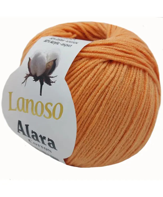 Lanoso Alara 935 Yavruağzı 50 g 140 m örgü ipliği