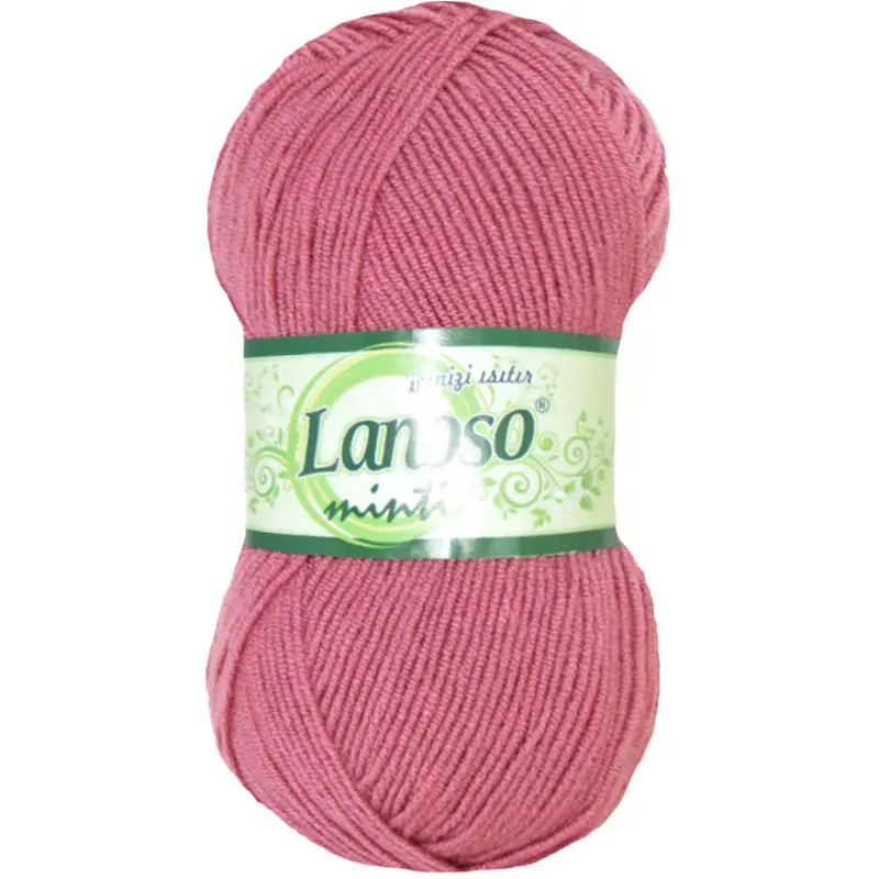Lanoso Minti 988 Koyu Gül Kurusu Akrilik Örgü İpi 100 g