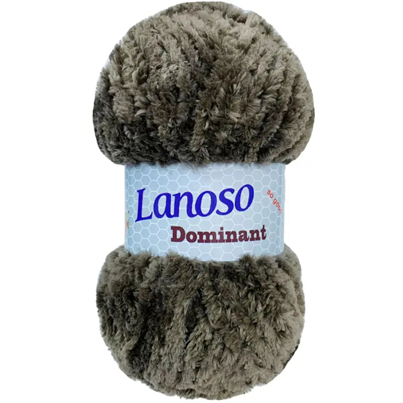 Lanoso Dominant 923 Melanj Kahve 100 g 75 m örgü ipliği