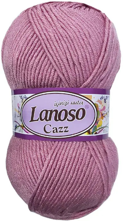 Lanoso Cazz 928 Gül Kurusu Akrilik Örgü İpi 100 g
