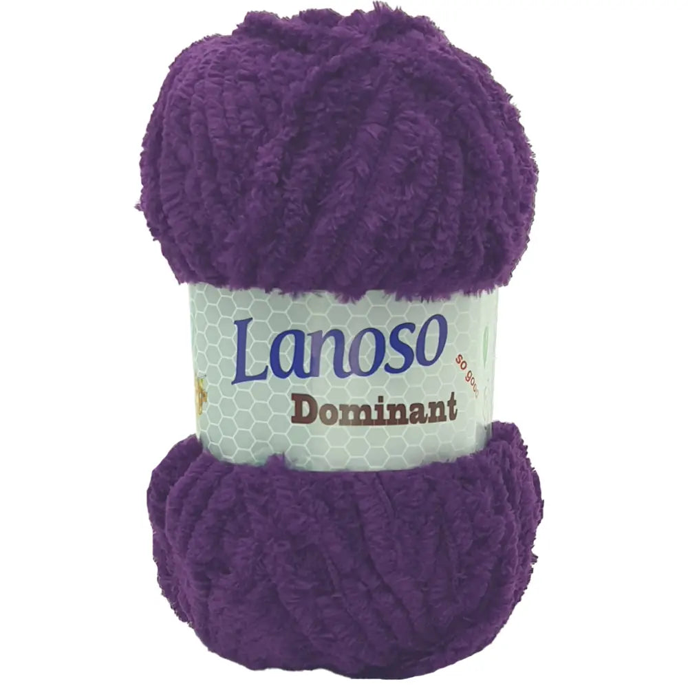 Lanoso Dominant 959 Mor 100 g 75 m örgü ipliği