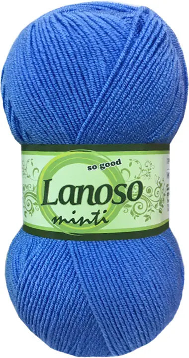 Lanoso Minti 941 Mavi Akrilik Örgü İpi 100 g