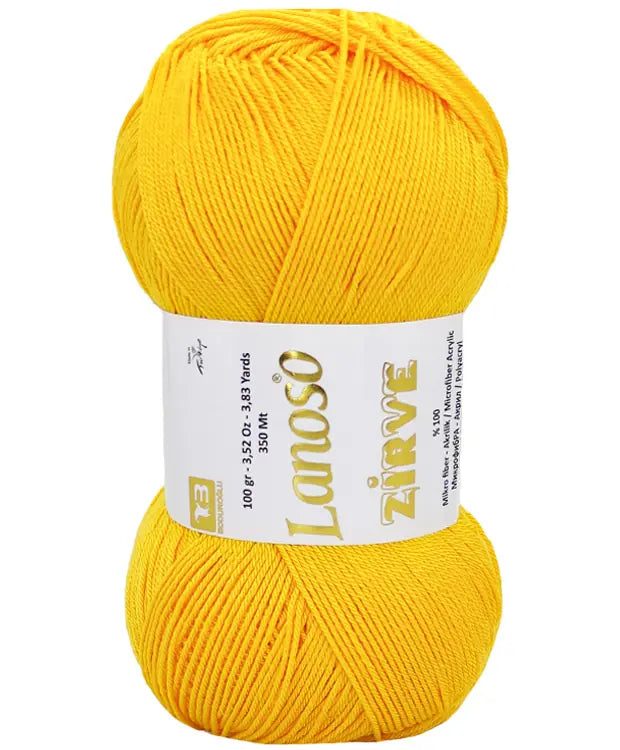 Lanoso Zirve 913 Mikrofiber Akrilik Örgü İpi 100 g