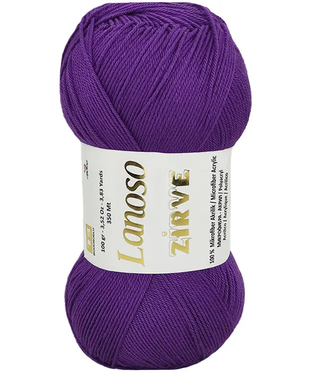 Lanoso Zirve 944 Mikrofiber Akrilik Örgü İpi 100 g