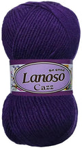 Lanoso Cazz 959 Mürdüm Akrilik Örgü İpi 100 g