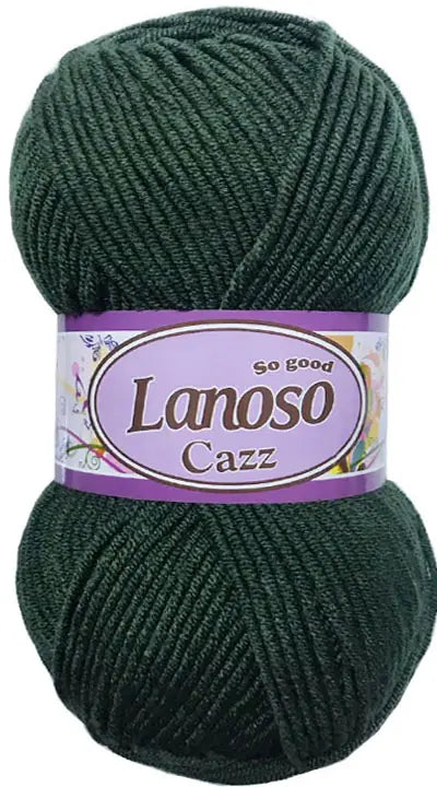 Lanoso Cazz 929 Asker Yeşili Akrilik Örgü İpi 100 g