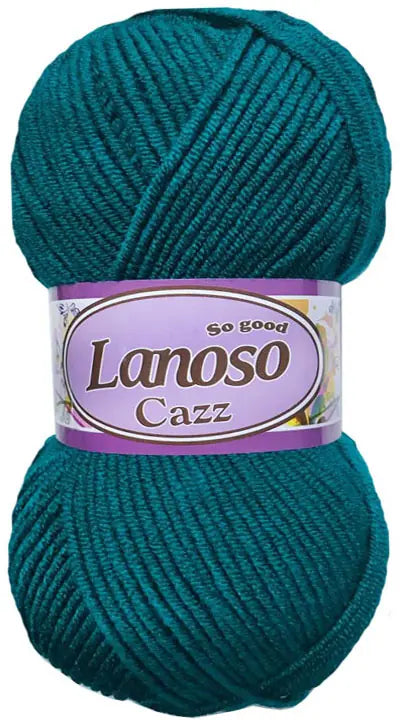 Lanoso Cazz 918 Açık Petrol Akrilik Örgü İpi 100 g