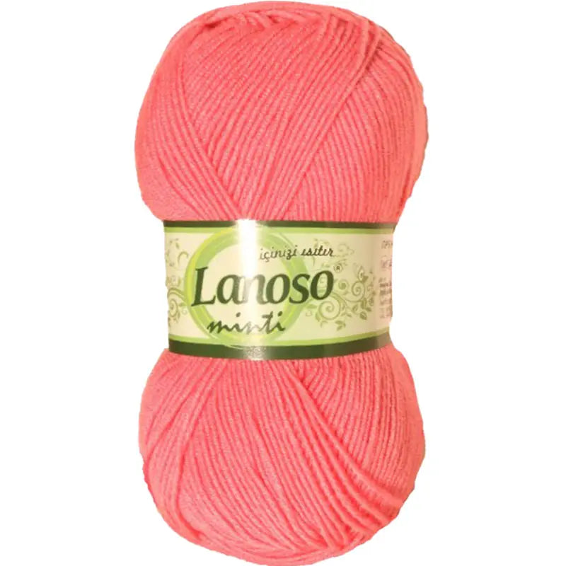 Lanoso Minti 928 Gül Kurusu Akrilik Örgü İpi 100 g