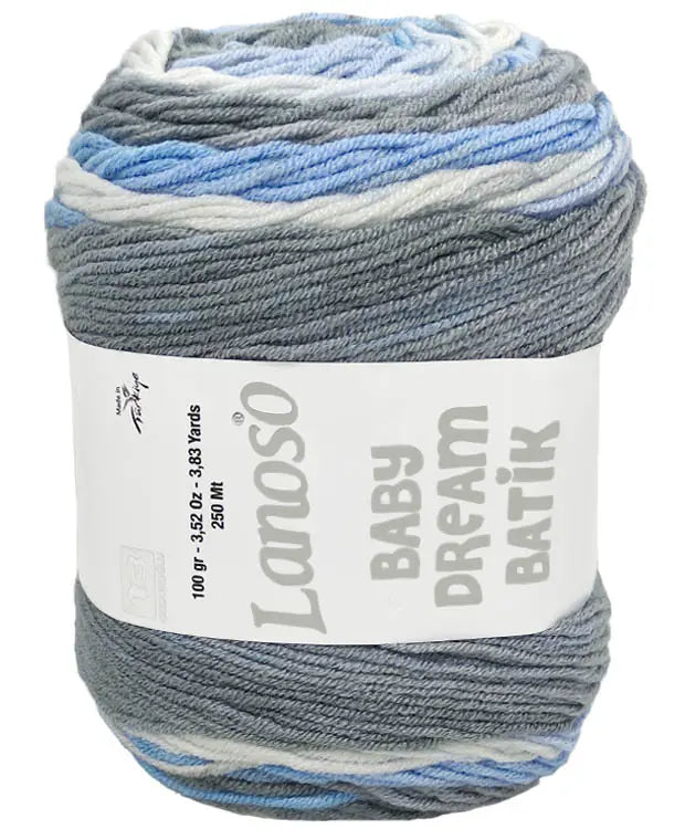 Lanoso Baby Dream Antipilling Batik 741 Batik Bebek Örgü İpi 100 g