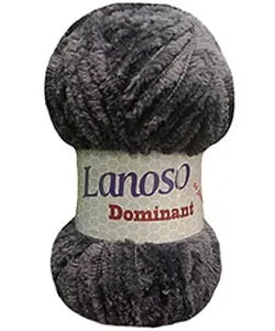 Lanoso Dominant 963 Antrasit 100 g 75 m örgü ipliği