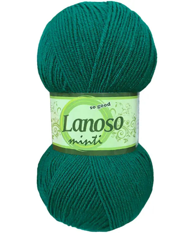 Lanoso Minti 918 Petrol Yeşili Akrilik Örgü İpi 100 g