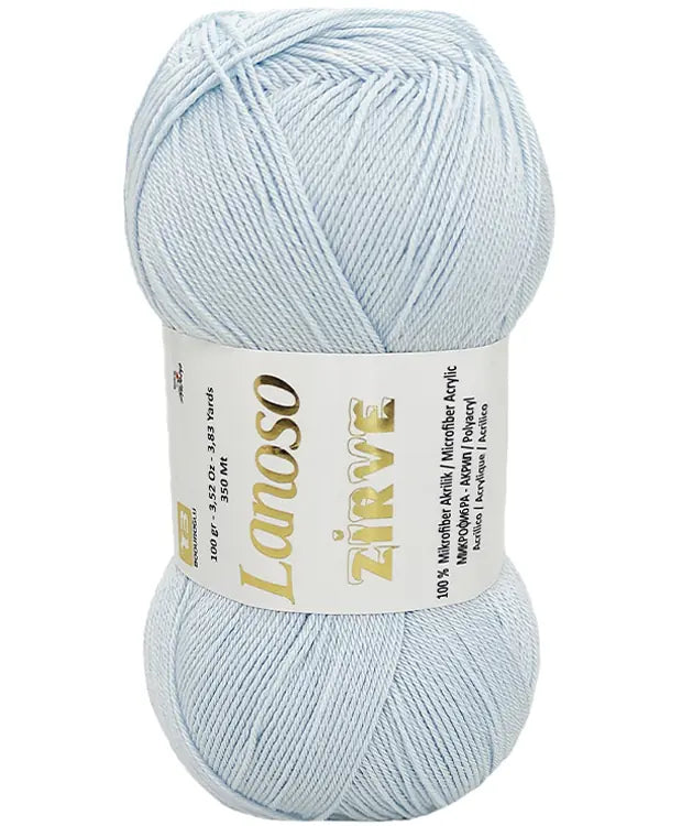 Lanoso Zirve 971 Mikrofiber Akrilik Örgü İpi 100 g
