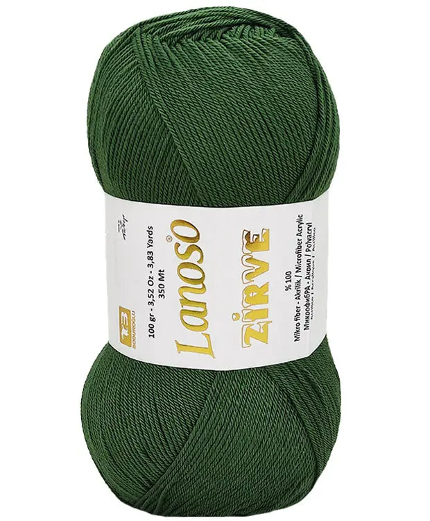 Lanoso Zirve 929 Mikrofiber Akrilik Örgü İpi 100 g