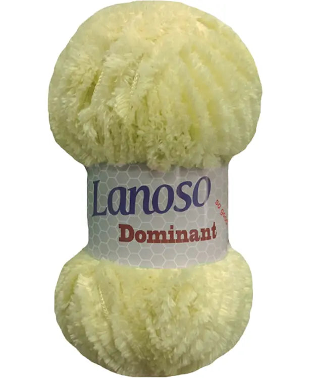 Lanoso Dominant 914 Limon Sarısı 100 g 75 m örgü ipliği