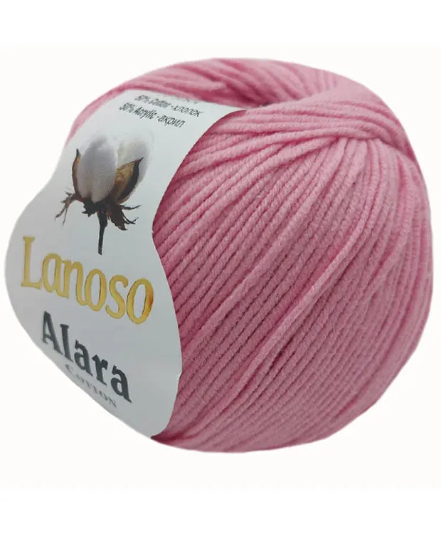Lanoso Alara 933 Midye 50 g 140 m örgü ipliği