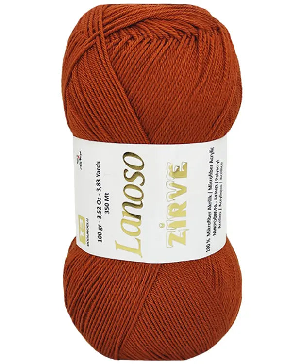 Lanoso Zirve 936 Mikrofiber Akrilik Örgü İpi 100 g