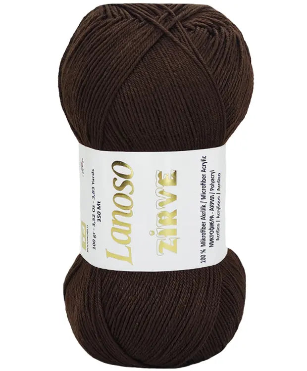 Lanoso Zirve 924 Mikrofiber Akrilik Örgü İpi 100 g