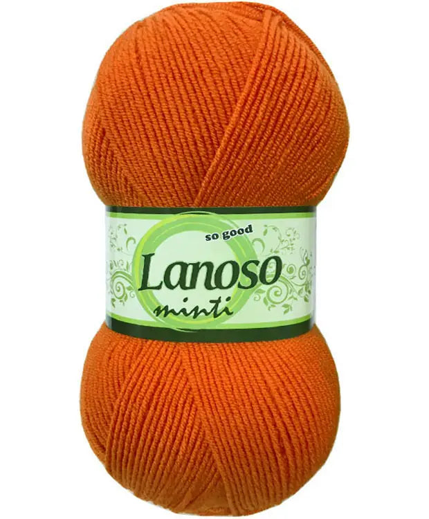Lanoso Minti 936 Kiremit Akrilik Örgü İpi 100 g