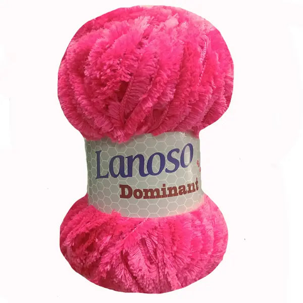 Lanoso Dominant 946 Fuşya 100 g 75 m örgü ipliği