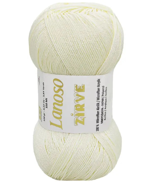 Lanoso Zirve 901 Mikrofiber Akrilik Örgü İpi 100 g