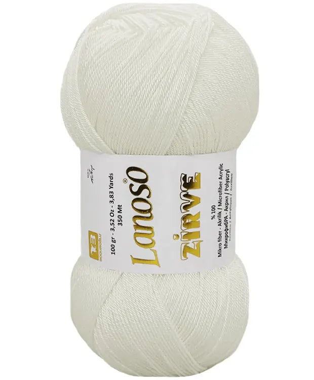 Lanoso Zirve 955 Mikrofiber Akrilik Örgü İpi 100 g