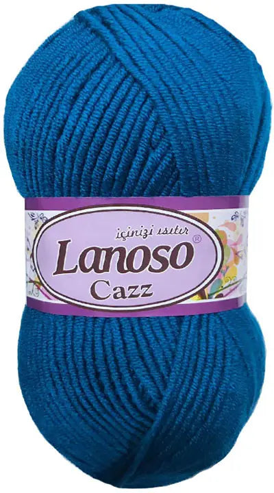 Lanoso Cazz 917 Petrol Akrilik Örgü İpi 100 g