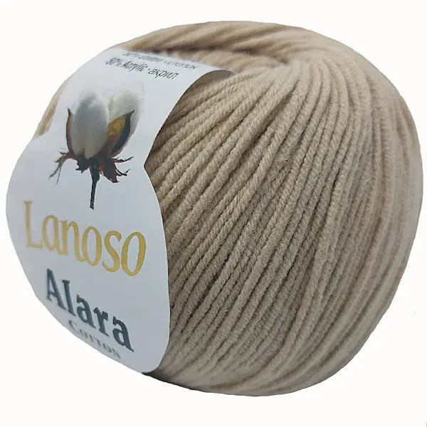 Lanoso Alara 995 Taş 50 g 140 m örgü ipliği