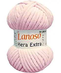 Lanoso Hera Extra 1947 Açık Lila Kadife Örgü İpi 100 g