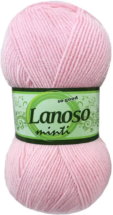 Lanoso Minti 931 Bebe Pembe Akrilik Örgü İpi 100 g