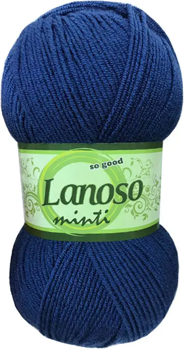 Lanoso Minti 993 Kot Mavi Akrilik Örgü İpi 100 g