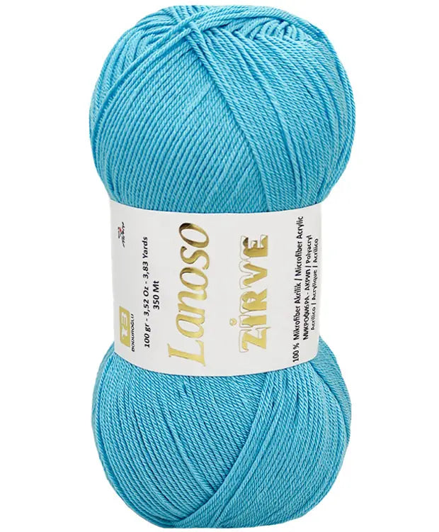 Lanoso Zirve 916 Mikrofiber Akrilik Örgü İpi 100 g