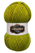 Lanoso Remy 912 Fıstık Yeşili Yün Karışımlı Örgü İpi 100 g