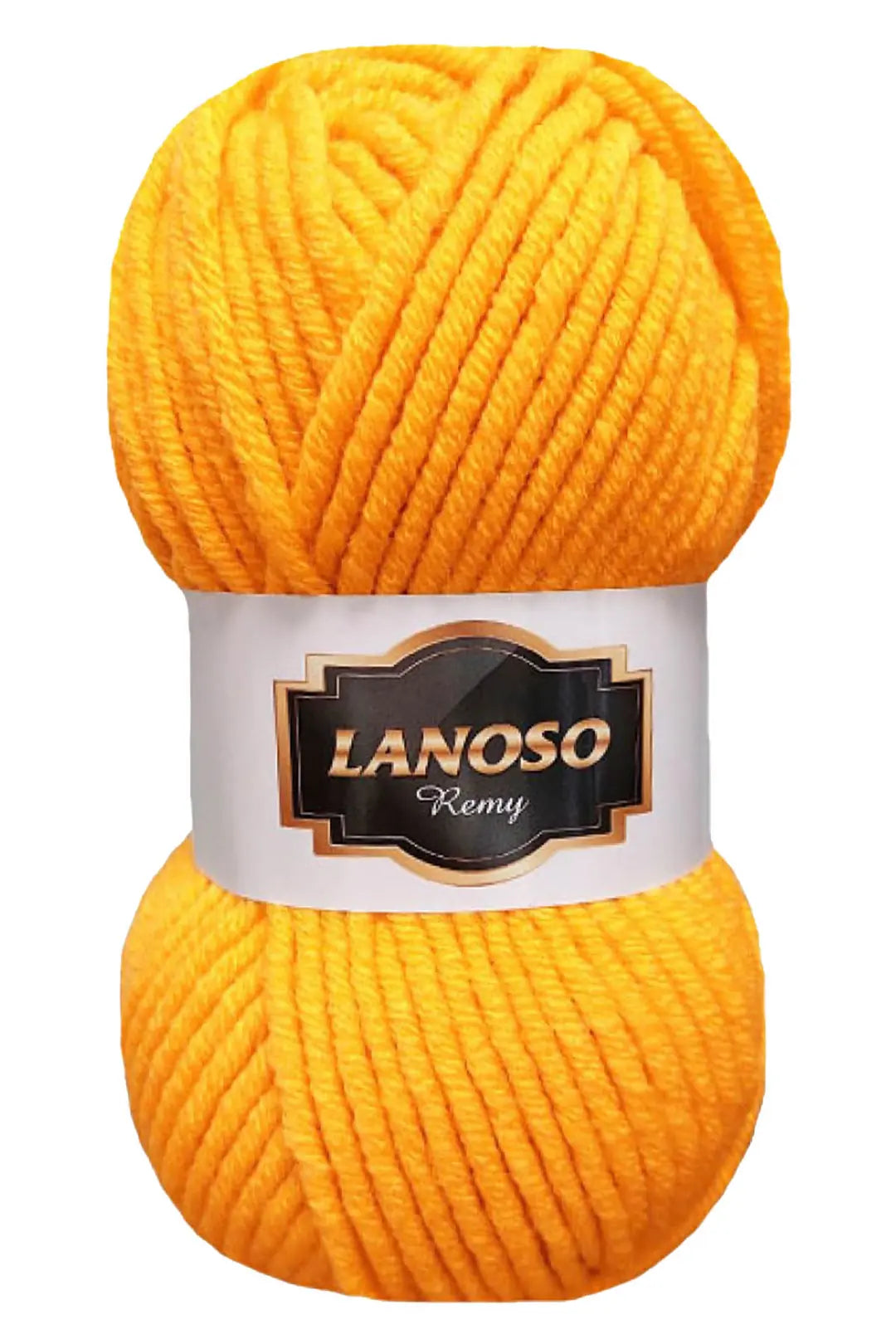 Lanoso Remy 913 Yumurta Sarısı Yün Karışımlı Örgü İpi 100 g
