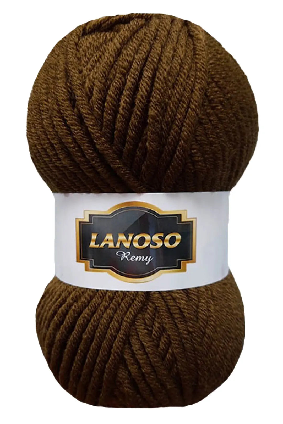 Lanoso Remy 923 Kahve Yün Karışımlı Örgü İpi 100 g