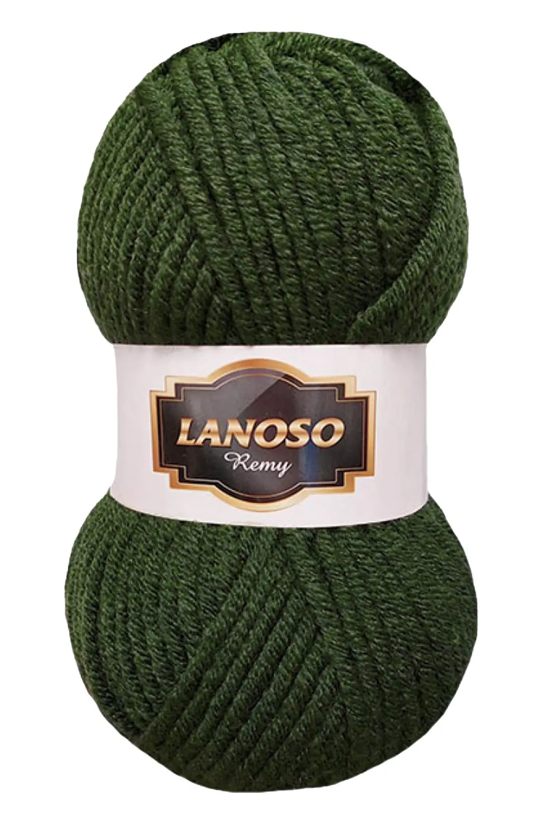 Lanoso Remy 929 Asker Yeşili Yün Karışımlı Örgü İpi 100 g