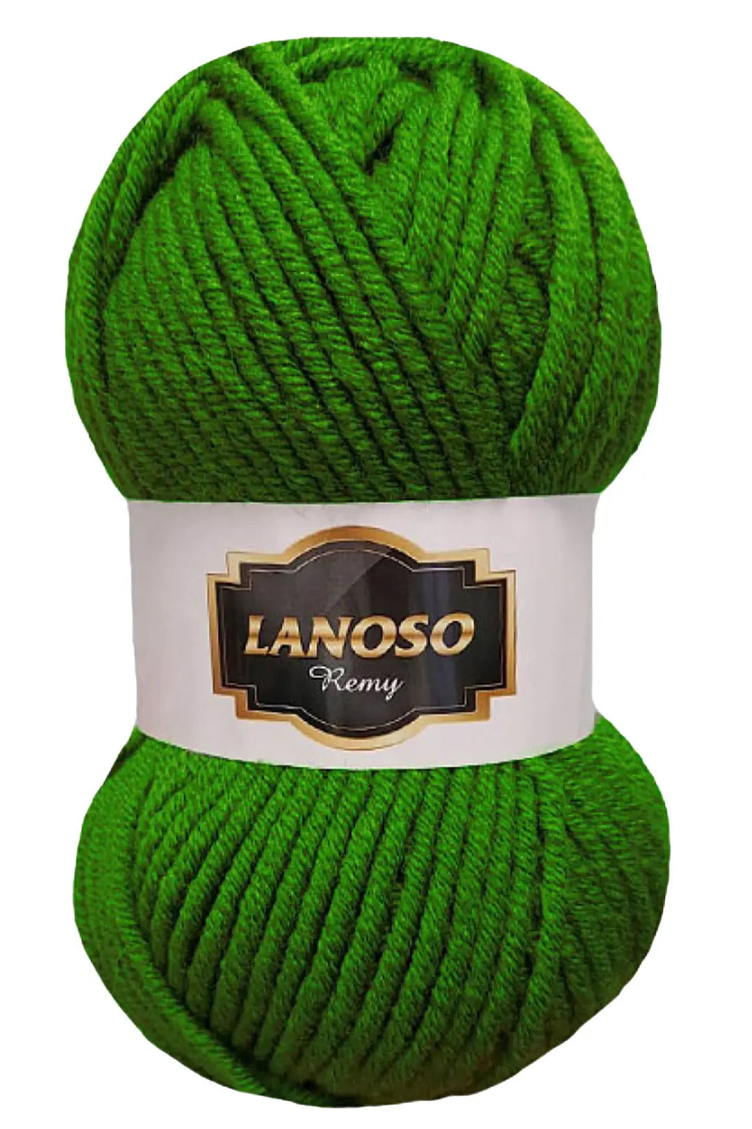 Lanoso Remy 935 Çimen Yeşili Yün Karışımlı Örgü İpi 100 g