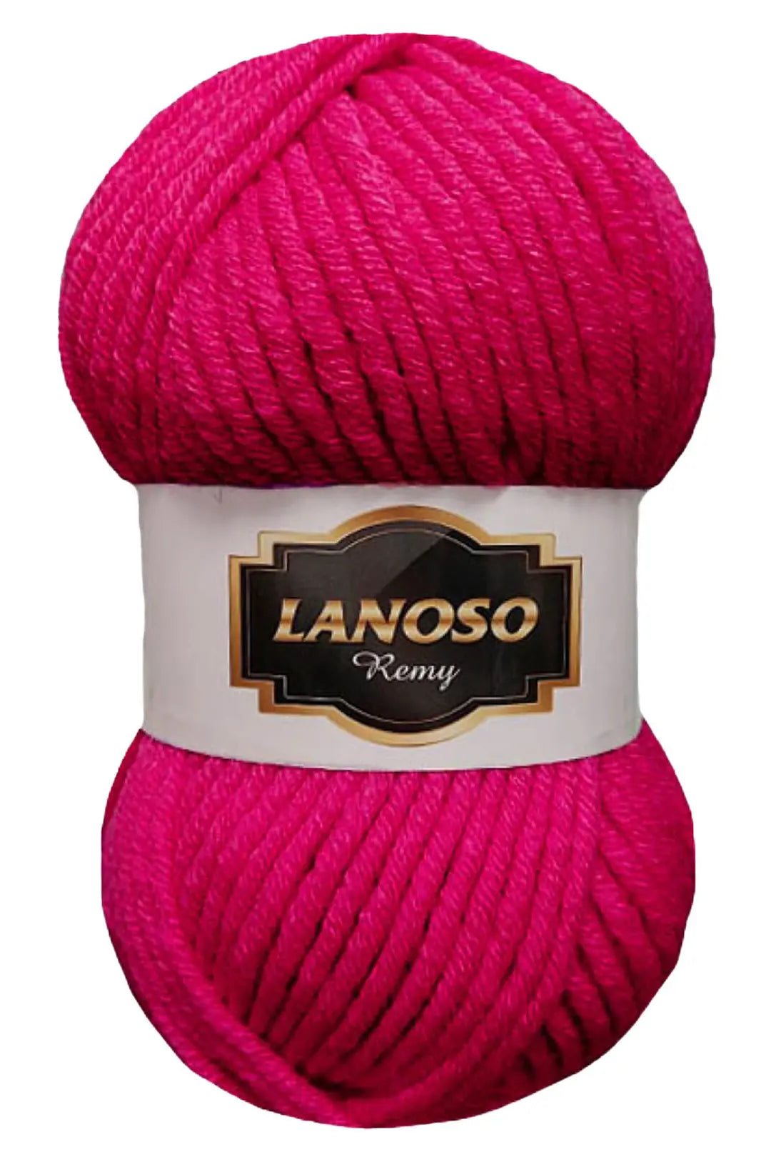 Lanoso Remy 948 Fuşya Yün Karışımlı Örgü İpi 100 g