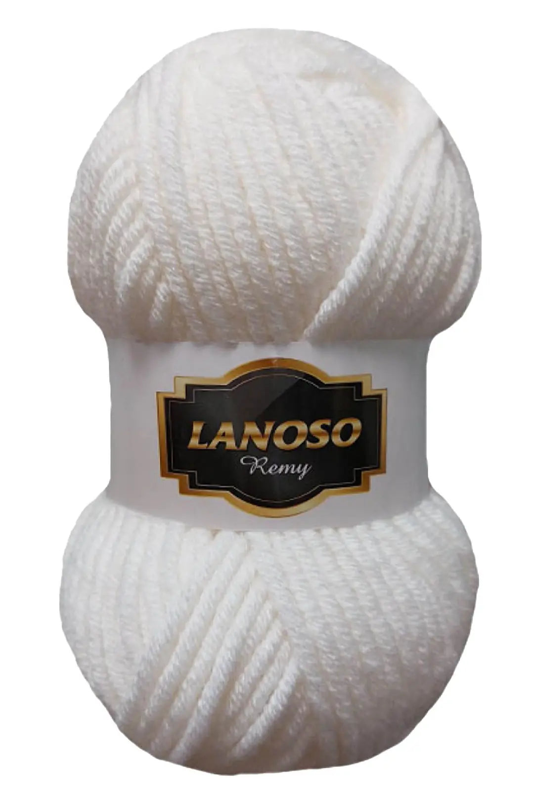 Lanoso Remy 955 Beyaz Yün Karışımlı Örgü İpi 100 g